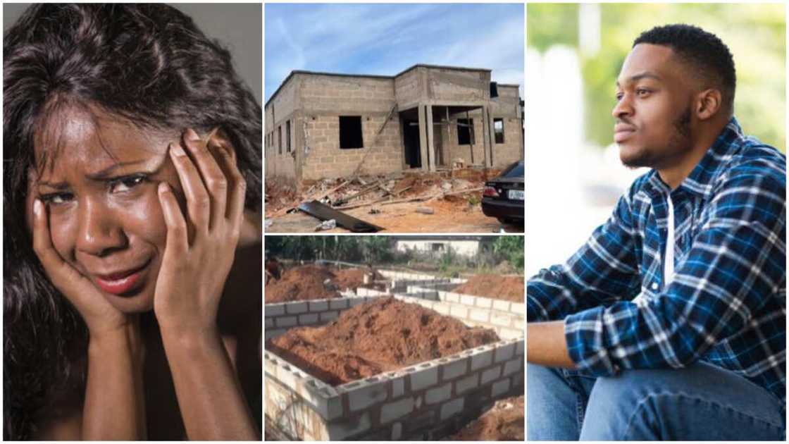 Lady supervised boyfriend's project/man dumped lover.