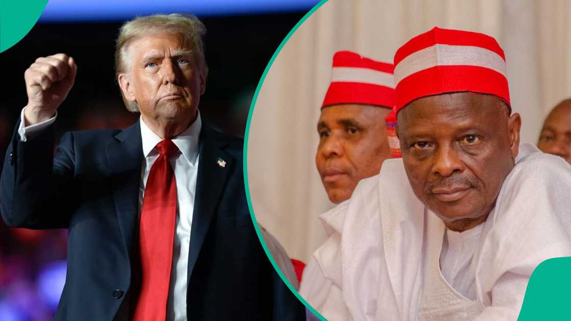 Kwankwaso ya taya Trump murna