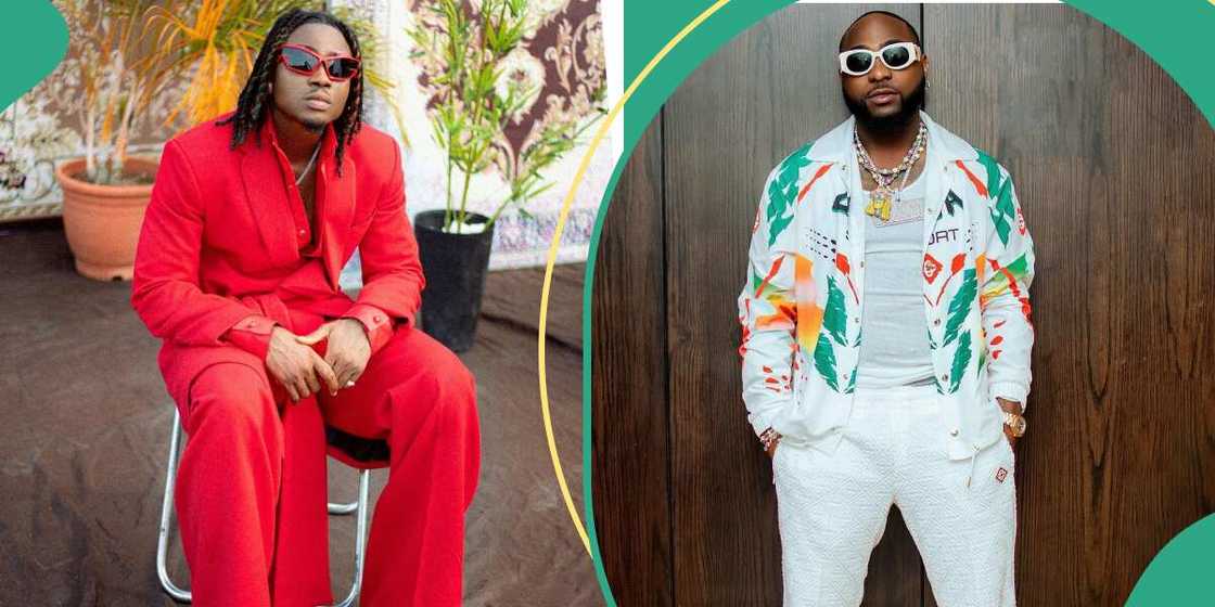 Davido's new signee Logos Olori makes stirring revelation about his boss' global hit, Unavailable. Davido's new signee Logos Olori makes stirring revelation about his boss' global hit, Unavailable.