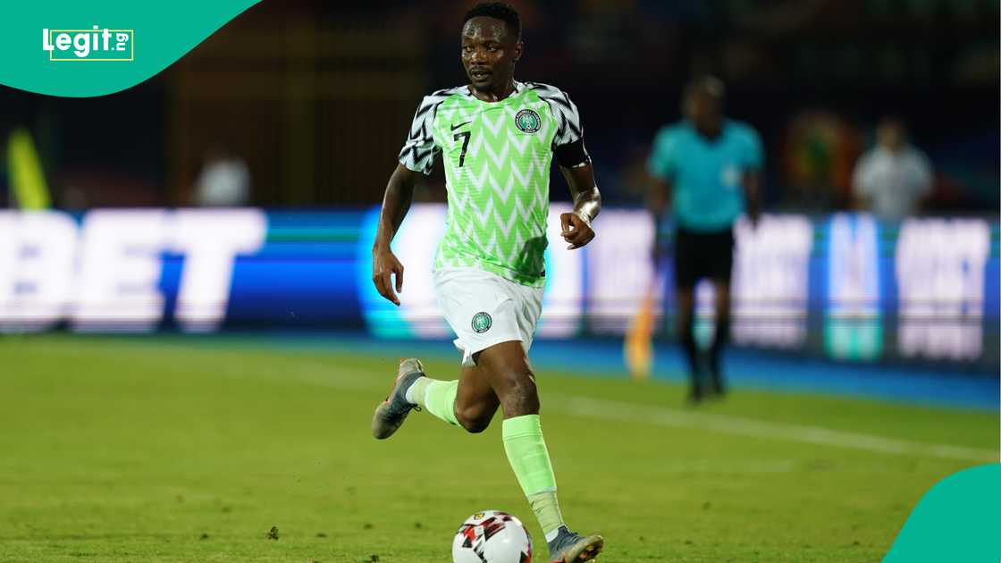 Ahmed Musa, Super Eagles, Nigeria, Tunisia, Al Salam Stadium, Cairo, Egypt, AFCON 2021. Ahmed Musa, Super Eagles, Nigeria, Tunisia, Al Salam Stadium, Cairo, Egypt, AFCON 2021.