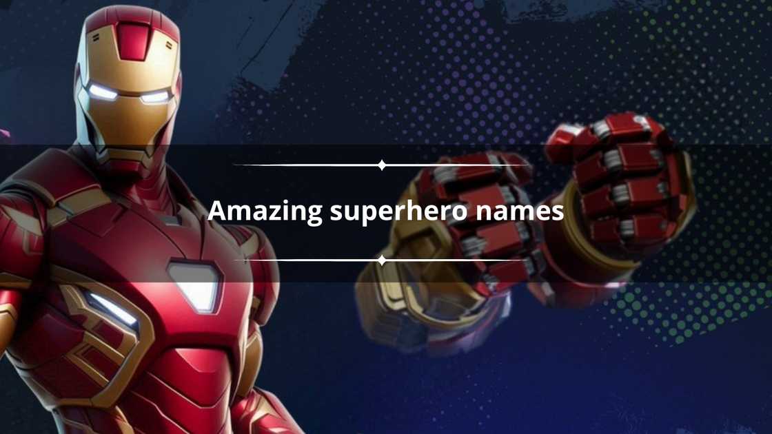 Amazing superhero names