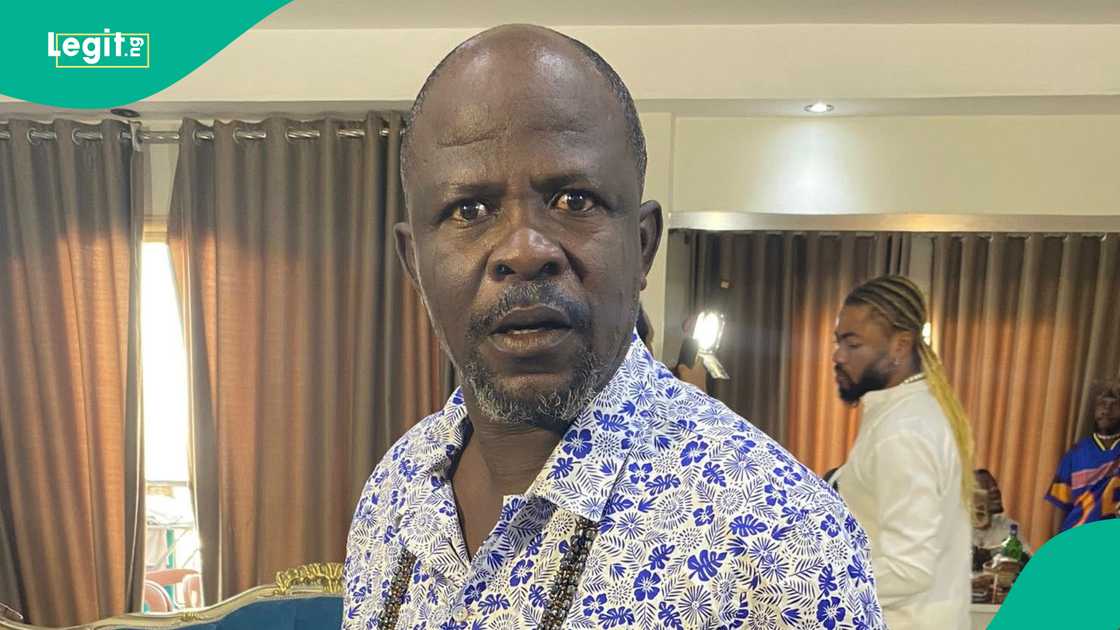 Yoruba actor Saliu Gbolagade celebrated at Odunlade's event in Ogun state.