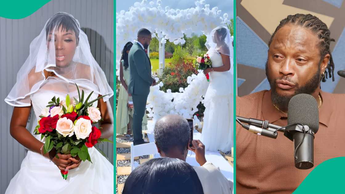 Roby Ekpo's estranged wife Mayowa ties the knot with her new man in the US.