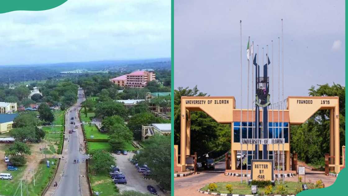 University of Ilorin campus grounds and main entrance University of Ilorin campus grounds and main entrance