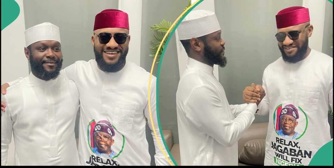 Seyi Tinubu and Yul Edochie Seyi Tinubu and Yul Edochie