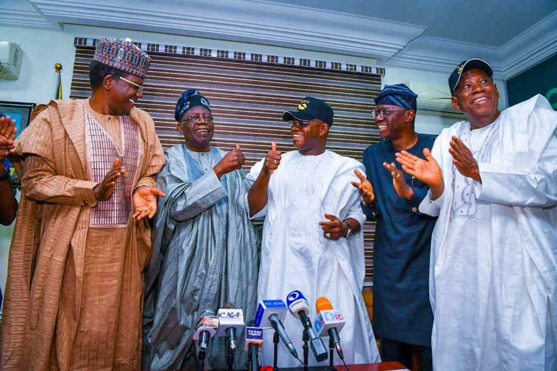 Bola Tinubu visits Yahaya Bello Bola Tinubu visits Yahaya Bello