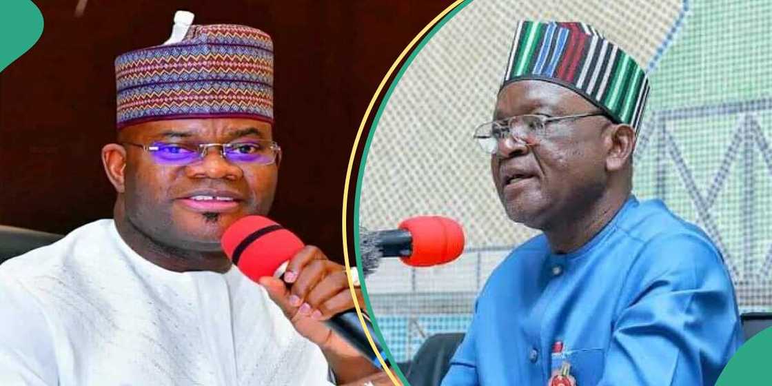 Samuel Ortom ya shawarci Yahaya Bello Samuel Ortom ya shawarci Yahaya Bello