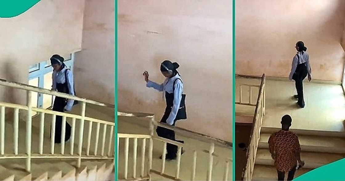 Reactions as video of year 1 student's outfit to school surfaces online. Reactions as video of year 1 student's outfit to school surfaces online.