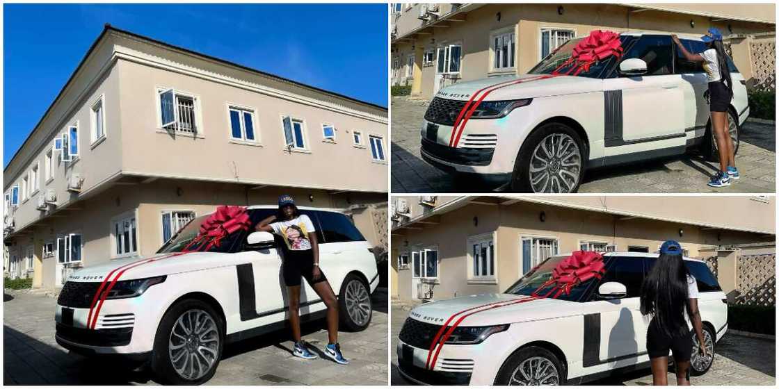 Fashion designer Tolu Bally buys new car. Fashion designer Tolu Bally buys new car.
