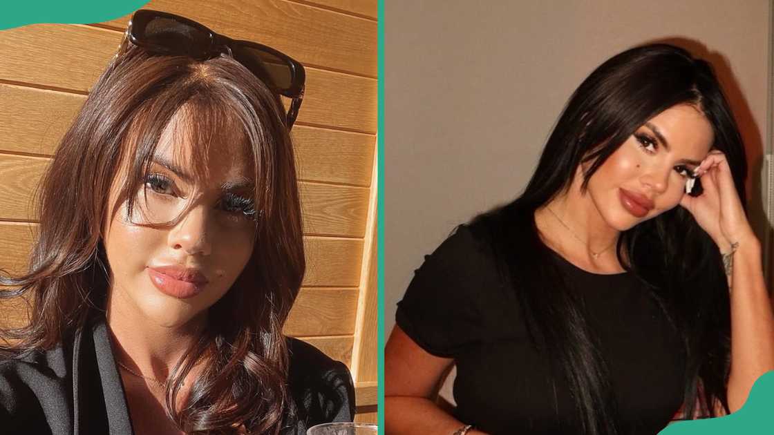 Hannah Elizabeth in a past and recent photo Hannah Elizabeth in a past and recent photo