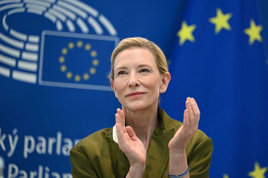 Cate Blanchett at the EU Parliament