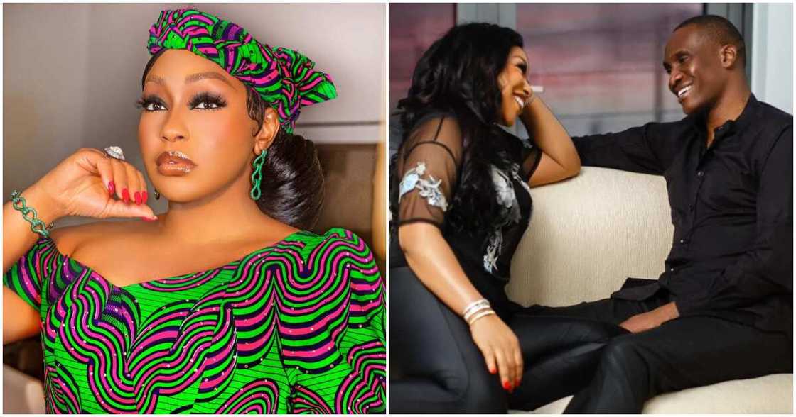 Rita Dominic, twins Rita Dominic, twins