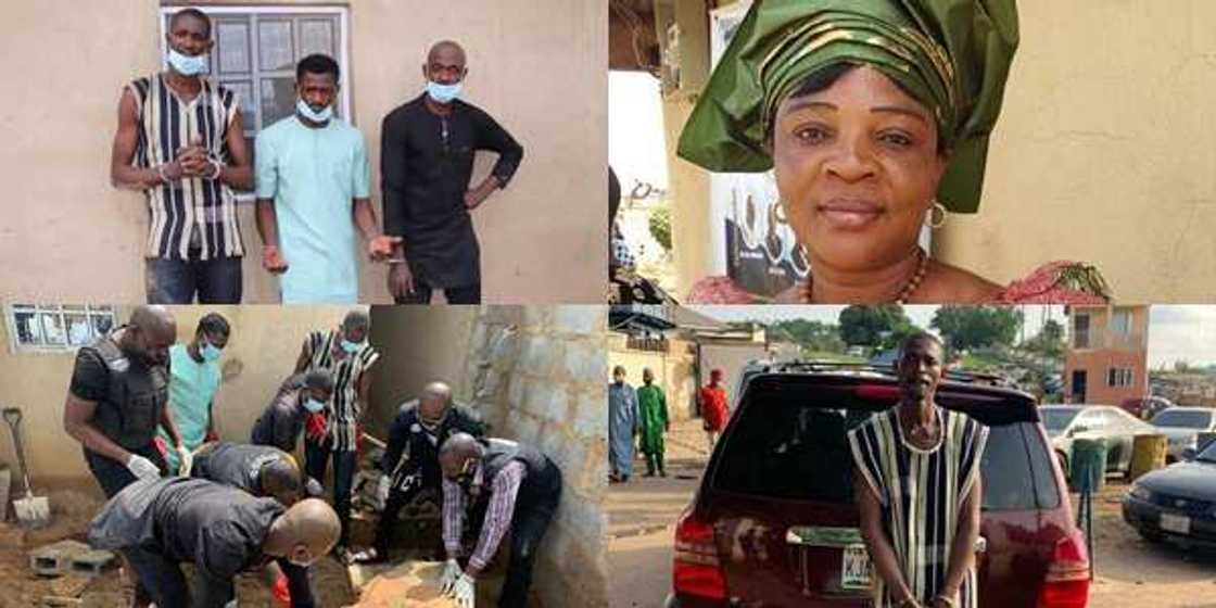 Police apprehend 3 brothers over kidnap and murder of 55-year-old widow Police apprehend 3 brothers over kidnap and murder of 55-year-old widow
