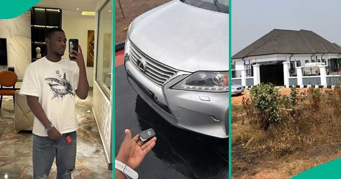 Man flaunts the properties he acquired in 2024 Man flaunts the properties he acquired in 2024