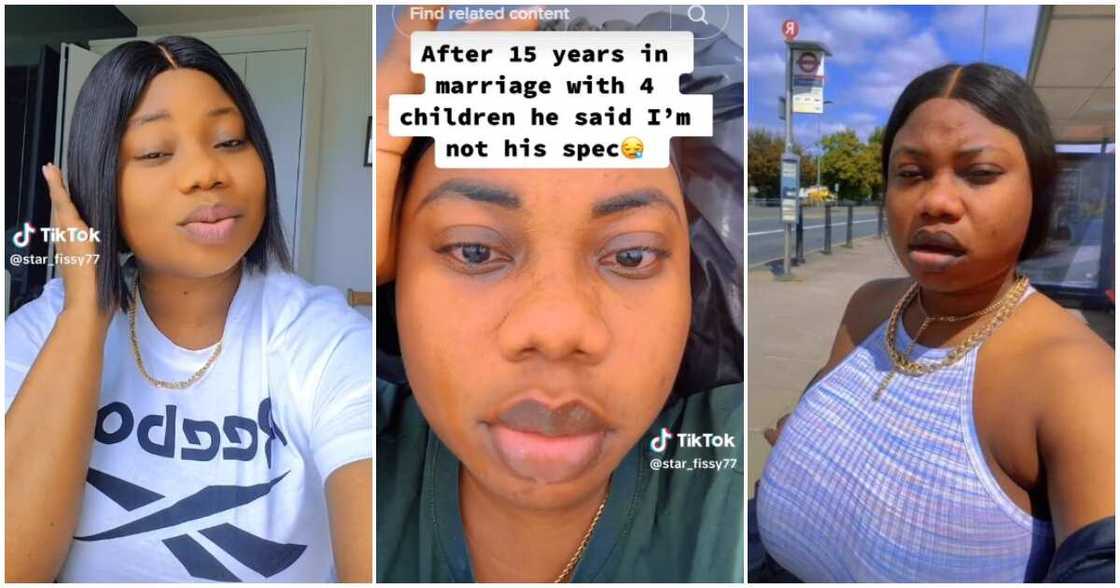 Wife, four children, after 15 years of marriage Wife, four children, after 15 years of marriage