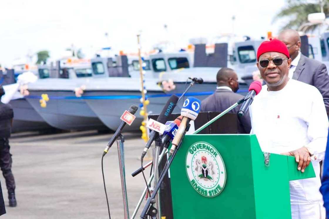 Governor Wike of Rivers state Governor Wike of Rivers state