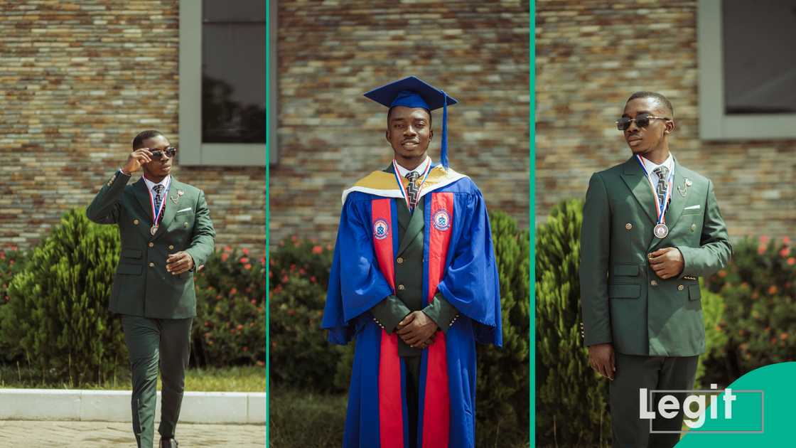 Ohene Amoah Junior, a first class graduate from University of Education Ghana Ohene Amoah Junior, a first class graduate from University of Education Ghana