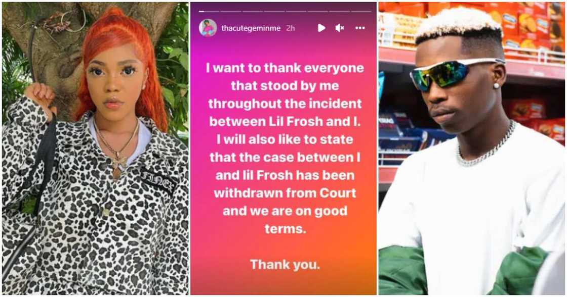 LilFrosh and ex-girlfriend Gift aka Thacutegeminme LilFrosh and ex-girlfriend Gift aka Thacutegeminme