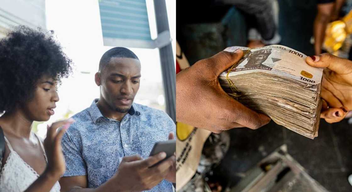 A Nigerian wife has cleared a joined account she shared with her husband. A Nigerian wife has cleared a joined account she shared with her husband.