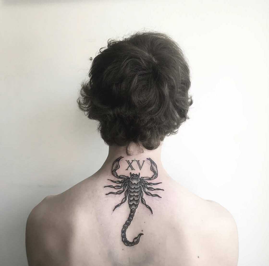 Scorpio sign tattoo Scorpio sign tattoo