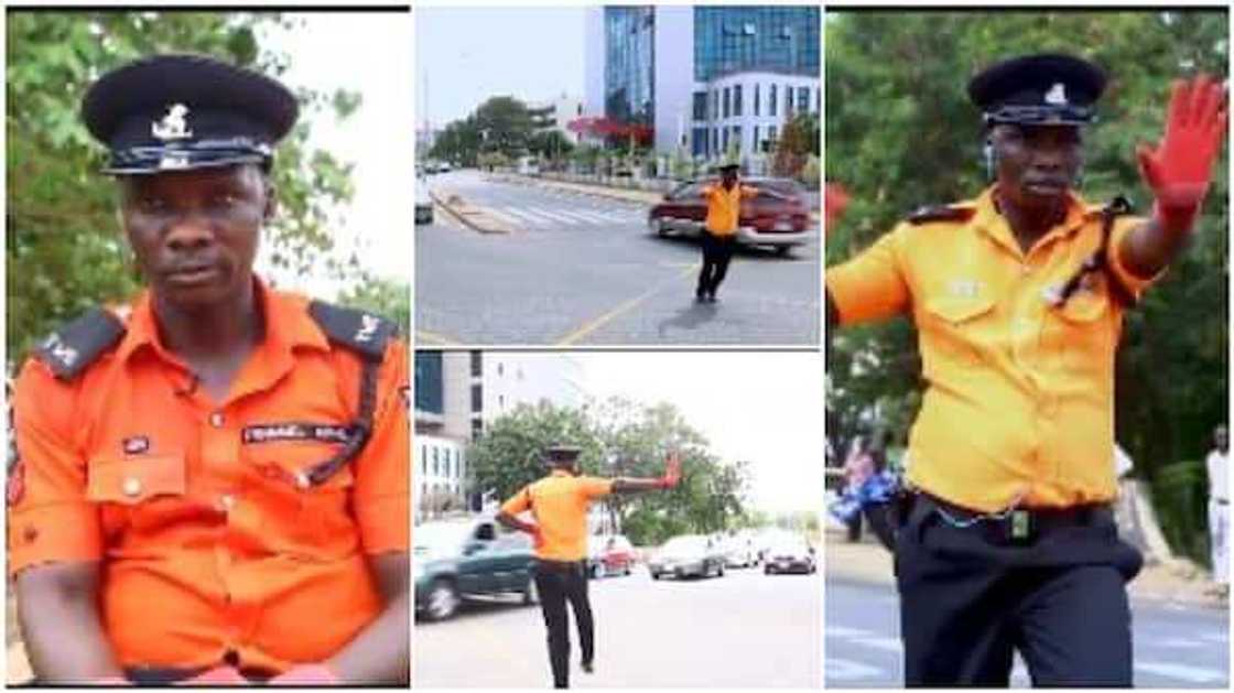 Kayataccen bidiyon jami’in dan sandan da ke rawa yayin da yake kula da zirga-zirgar ababen hawa a Abuja Kayataccen bidiyon jami’in dan sandan da ke rawa yayin da yake kula da zirga-zirgar ababen hawa a Abuja