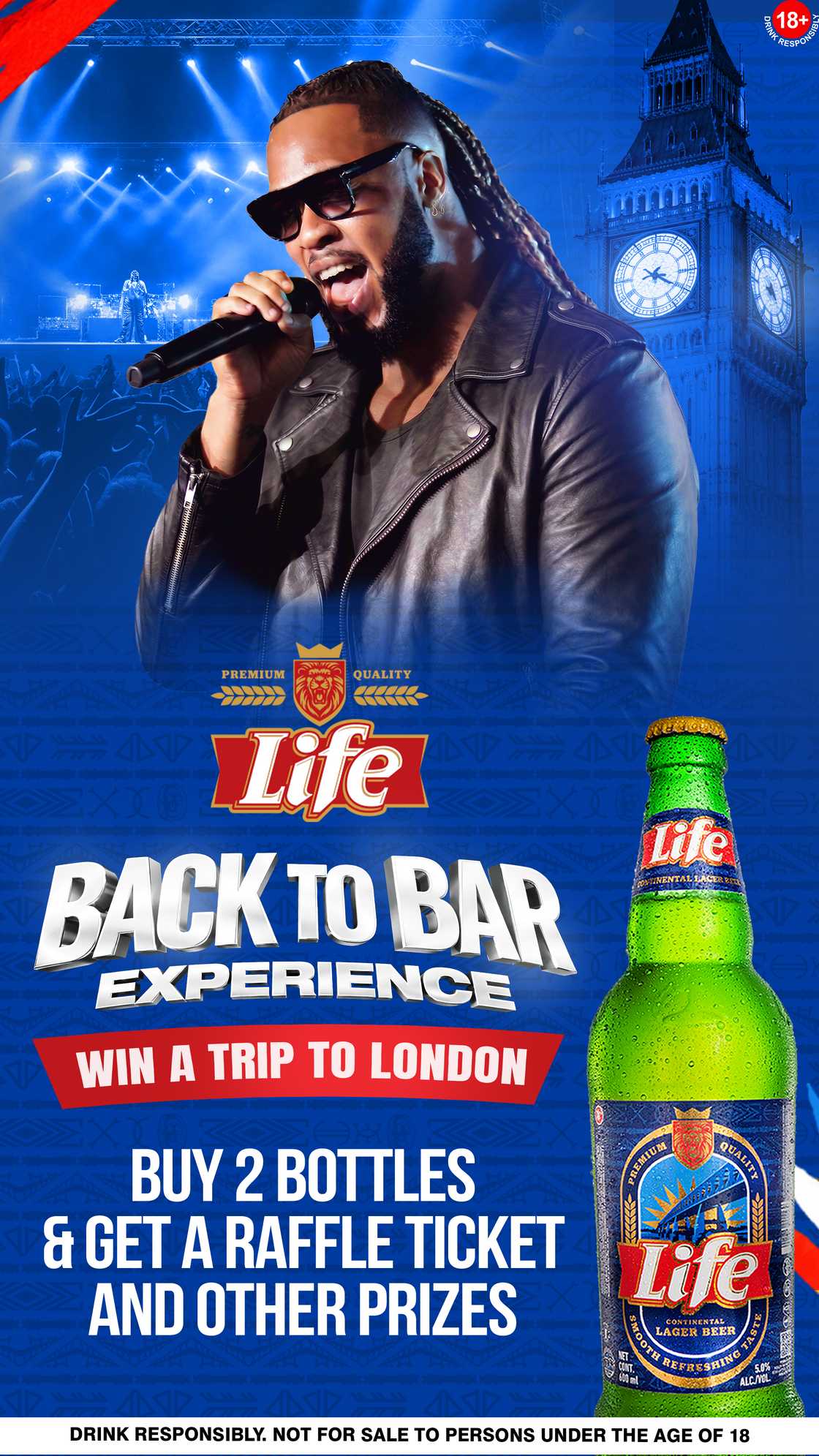 Win an All-Expense Paid Trip to London with Life Lager’s Back to Bars Experience