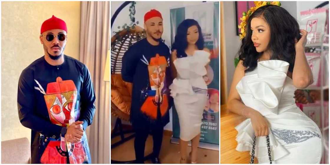 BBNaija’s Nengi and Ozo fold hands behind them while taking photos, fans react (video) BBNaija’s Nengi and Ozo fold hands behind them while taking photos, fans react (video)