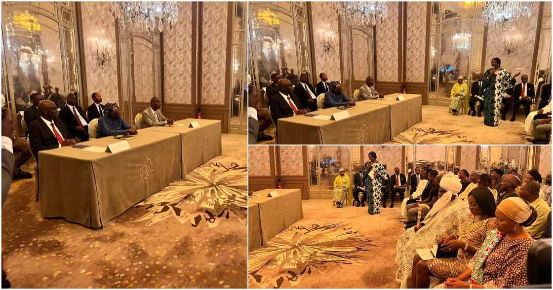 Bola Tinubu, APC, Paris, France, Nigerians in Diaspora Bola Tinubu, APC, Paris, France, Nigerians in Diaspora