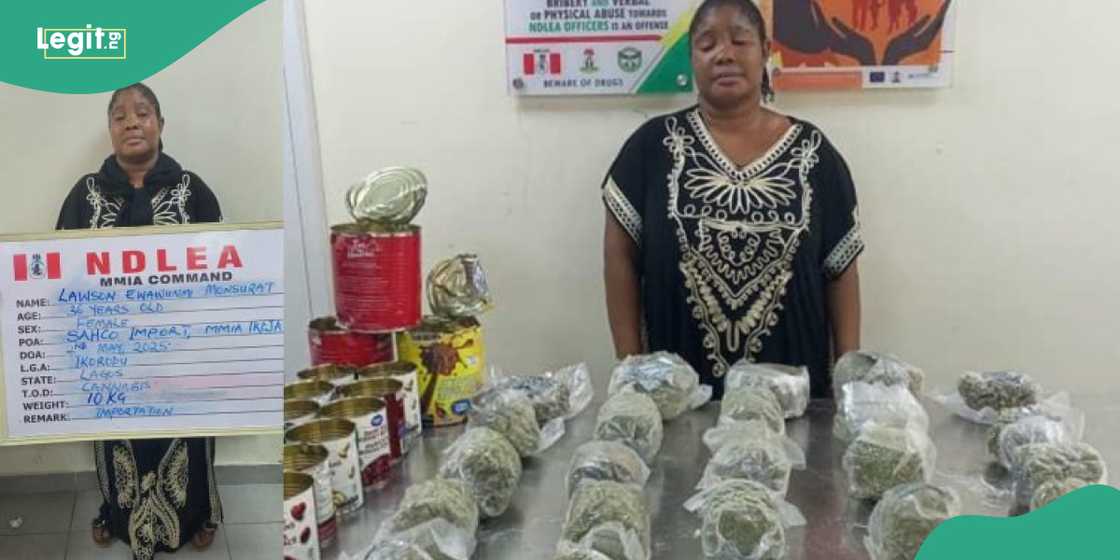 NDLEA uncovers illicit drugs in chocolate tins at Murtala Muhammed International Airport in Lagos NDLEA uncovers illicit drugs in chocolate tins at Murtala Muhammed International Airport in Lagos