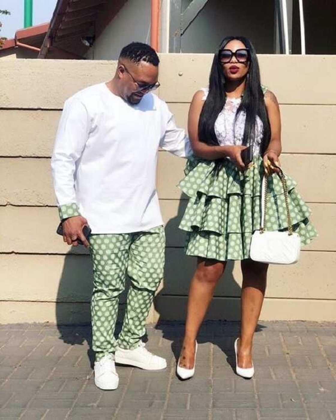 African fashion style for couples African fashion style for couples