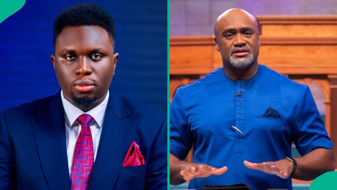 Prophet Joel Ogebe says he burnt cheque Pastor Paul's church gave his team after ministration, gives reason Prophet Joel Ogebe says he burnt cheque Pastor Paul's church gave his team after ministration, gives reason