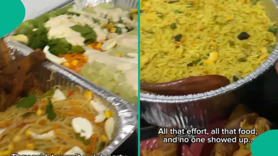 Chef cries after inviting 10 female friends for her birthday party but none showed up Chef cries after inviting 10 female friends for her birthday party but none showed up