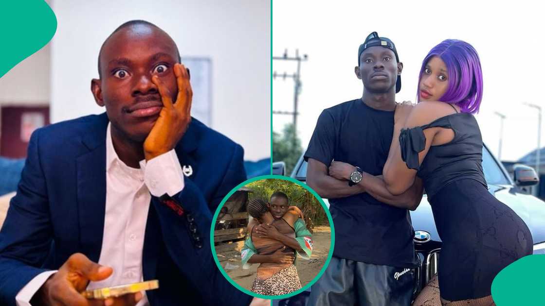Influencer GehGeh shares adorable pictures of him with pretty lady.
