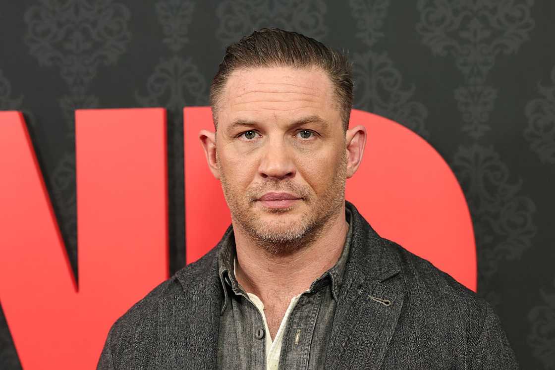 Tom Hardy in New York City.