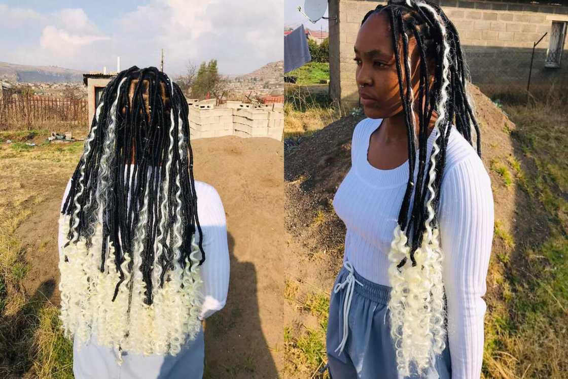 goddess feed in braids