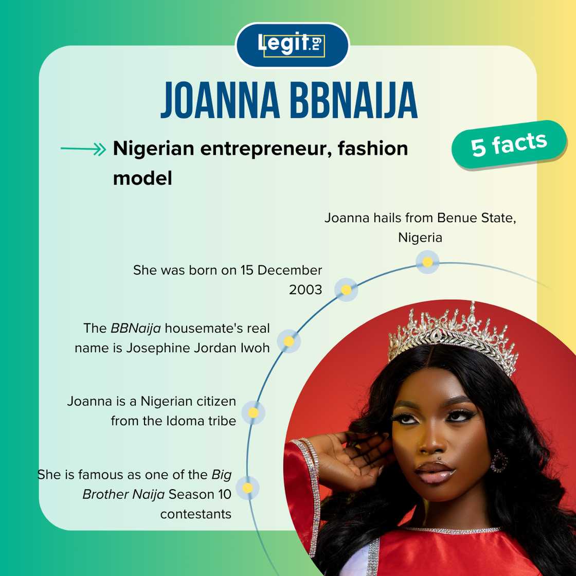 Facts about Joanna from BBNaija Facts about Joanna from BBNaija