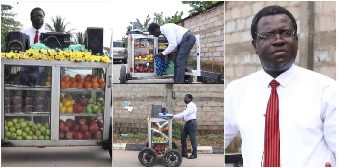 Abraham Chukwu: Meet corporate fruit seller in Benin city Abraham Chukwu: Meet corporate fruit seller in Benin city