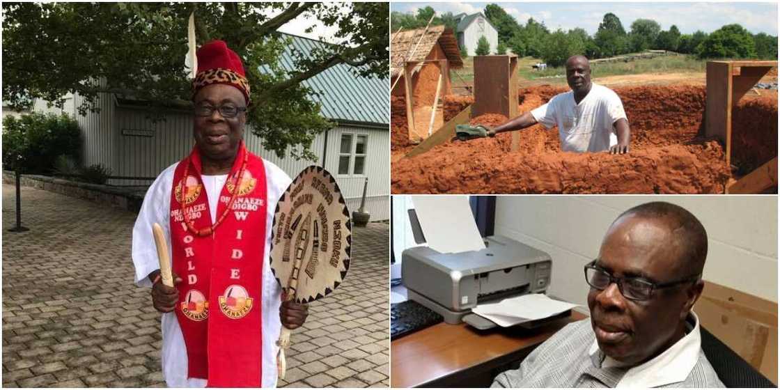 Akuma-Kalu Njoku, the man behind the famous Igbo Village in the U.S. Akuma-Kalu Njoku, the man behind the famous Igbo Village in the U.S.