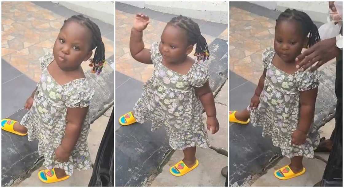 Photo of beautiful Nigerian girl who showed off her smartness to adults. Photo of beautiful Nigerian girl who showed off her smartness to adults.