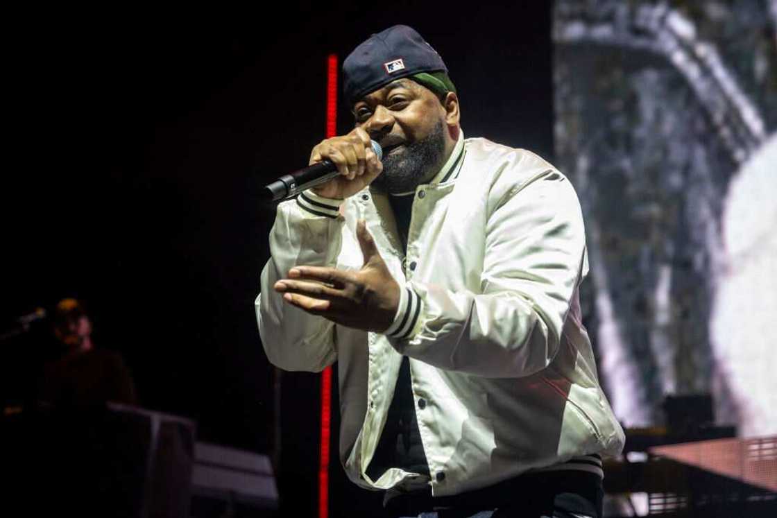 Ghostface Killah of the Wu-Tang Clan performs at Avicii Arena