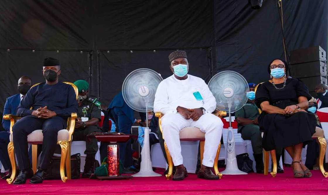 PFN honours Osinbajo, Ugwuanyi with Defender of the Faith awards PFN honours Osinbajo, Ugwuanyi with Defender of the Faith awards