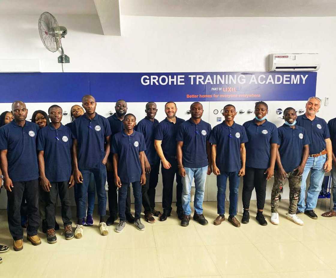GROHE Rolls out its GIVE Program to Train Young Nigerians to Become Professional Installers GROHE Rolls out its GIVE Program to Train Young Nigerians to Become Professional Installers
