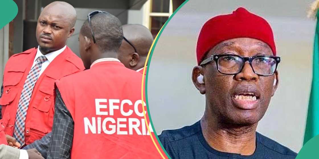 EFCC arrests Okowa, Delta state government reacts EFCC arrests Okowa, Delta state government reacts
