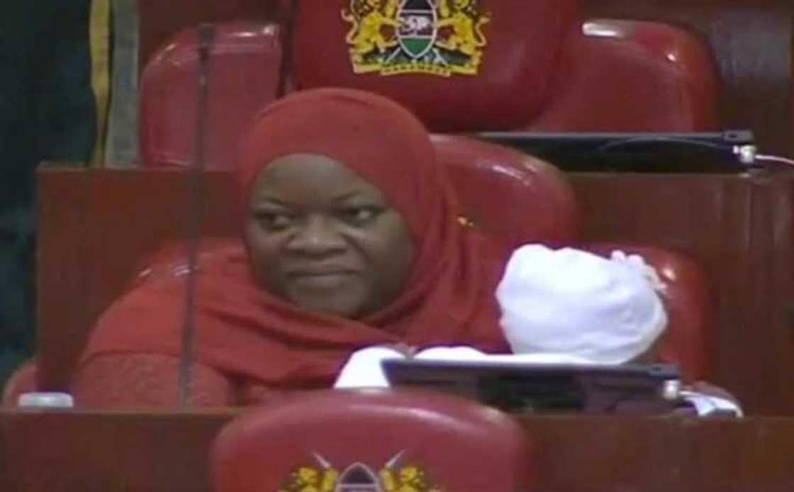 An hana wata mata zaman majalisa yayin da ta shigo da jaririya rike a hannunta (Hotuna) An hana wata mata zaman majalisa yayin da ta shigo da jaririya rike a hannunta (Hotuna)