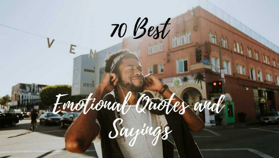 Emotional quotes and sayings