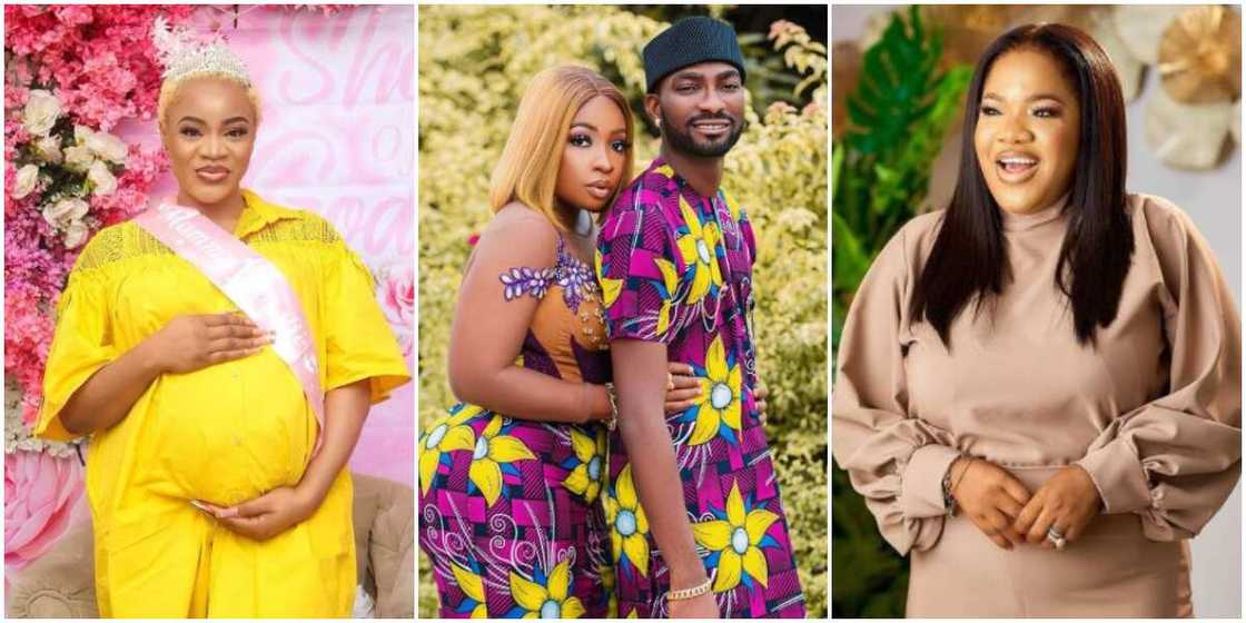You Are Next: New Mum Uche Ogbodo and Toyin Abraham Pray for Colleague Anita Joseph to Fall Pregnant You Are Next: New Mum Uche Ogbodo and Toyin Abraham Pray for Colleague Anita Joseph to Fall Pregnant