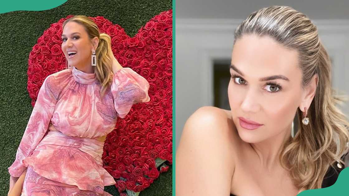 Lindsay Faulk poses in different photos