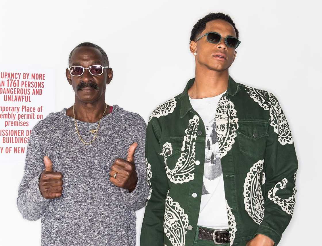 Vernell Varnado (L) and Snoop Dogg's son, Cordell Broadus Vernell Varnado (L) and Snoop Dogg's son, Cordell Broadus