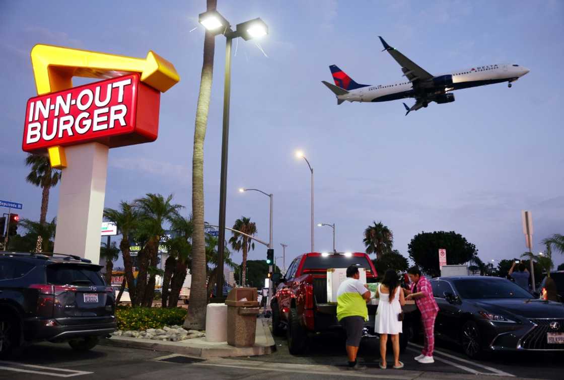 A Delta Airlines plane shown near Los Angeles International Airport (LAX) in August 2023 A Delta Airlines plane shown near Los Angeles International Airport (LAX) in August 2023