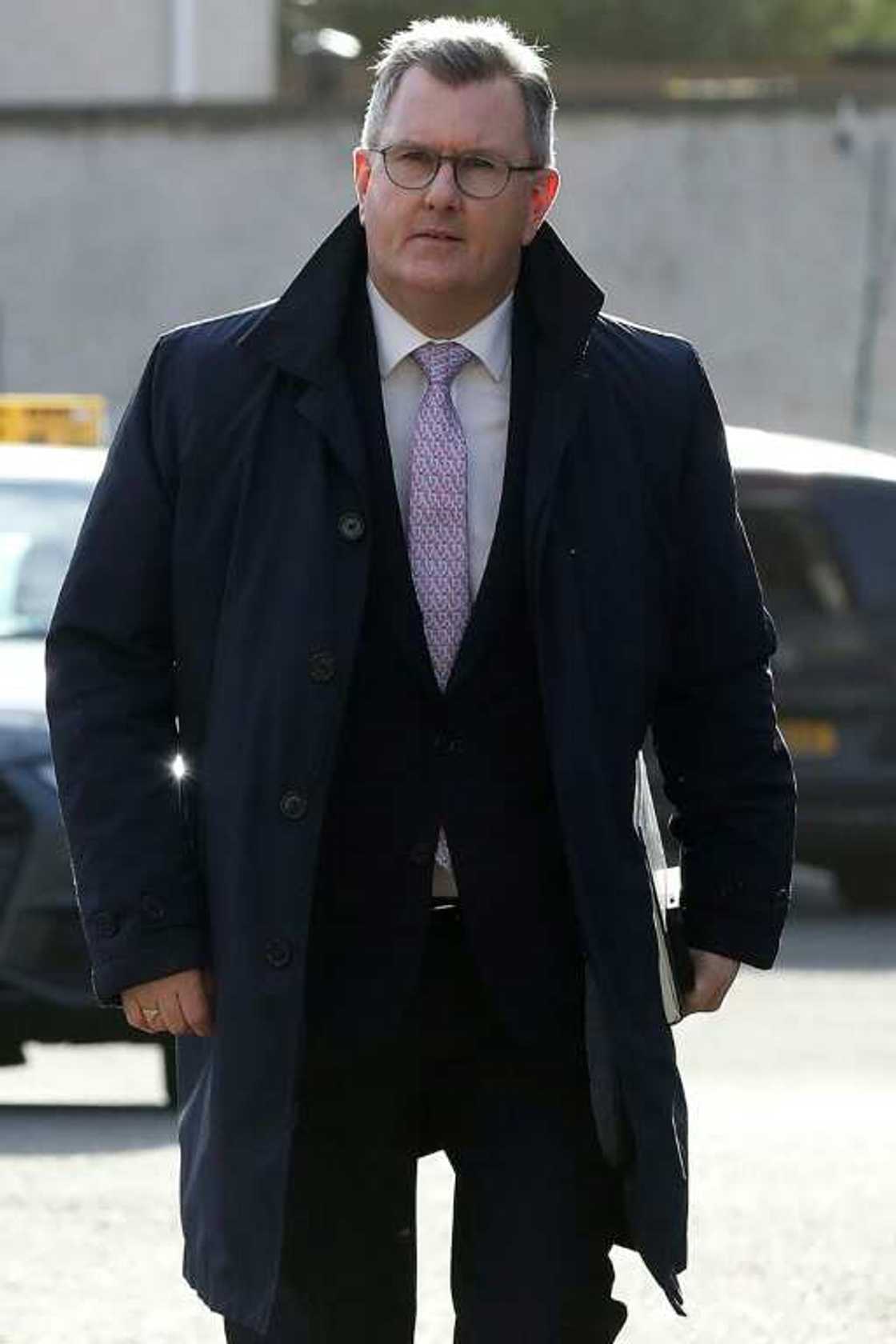 Democratic Unionist Party (DUP) leader Jeffrey Donaldson said a deal was not imminent Democratic Unionist Party (DUP) leader Jeffrey Donaldson said a deal was not imminent